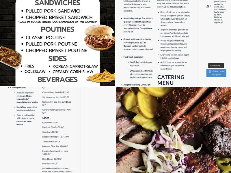 Industrial Eats Menu