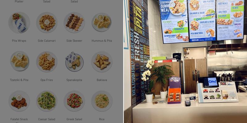 OPA! of Greece Sage Creek Menu