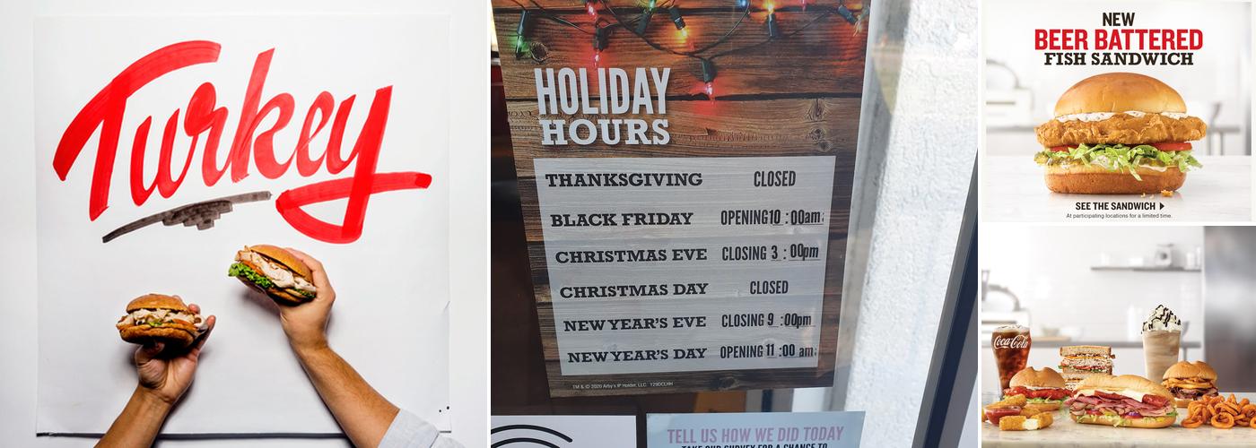 Arby's Menu