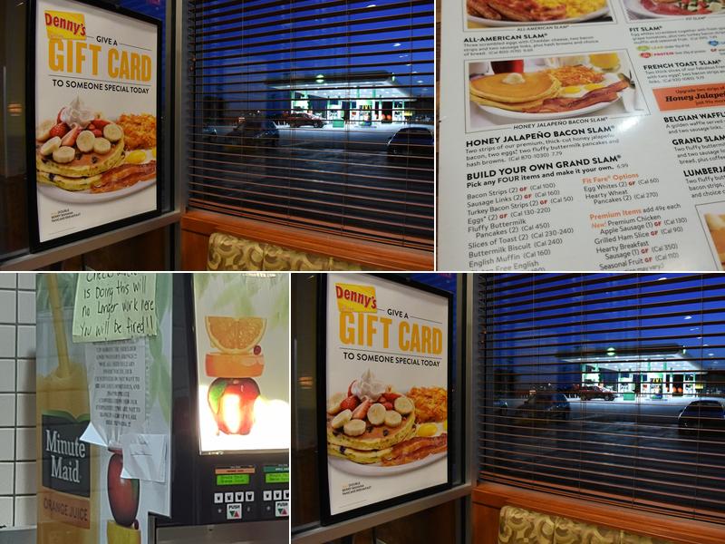 Denny's Menu