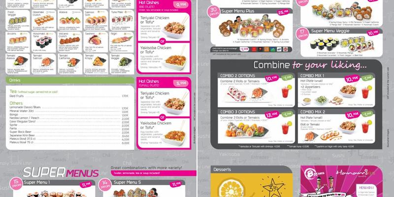 Hanami Sushi (Hanami Sushi Almada Forum) Menu