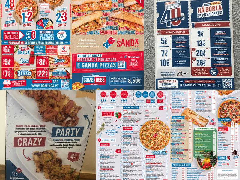 Domino's Pizza Olhão Menu