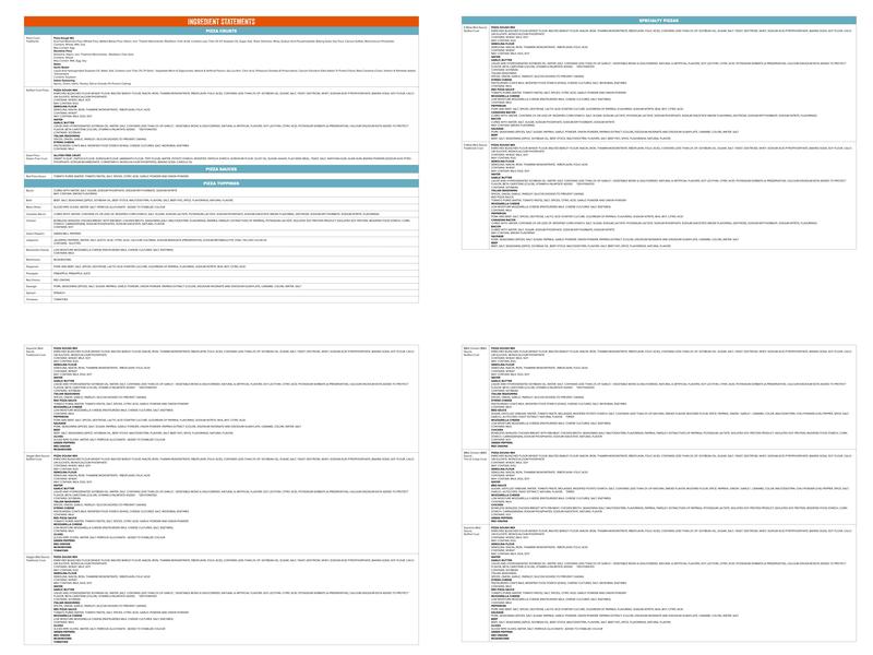 Pasqually's Pizza & Wings Menu
