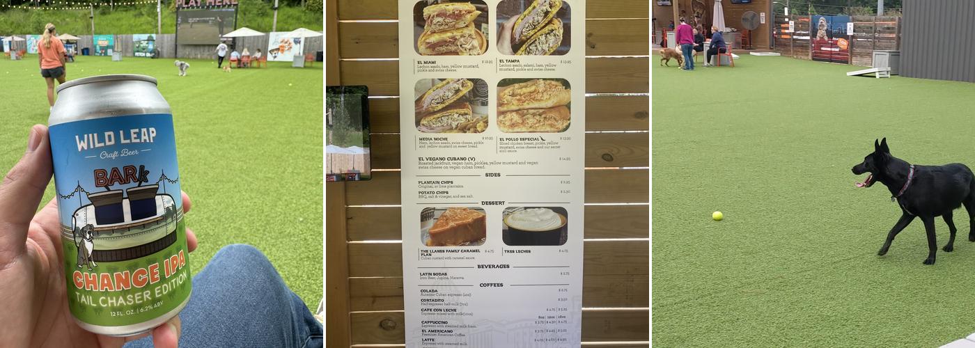 Fetch Park Alpharetta Menu