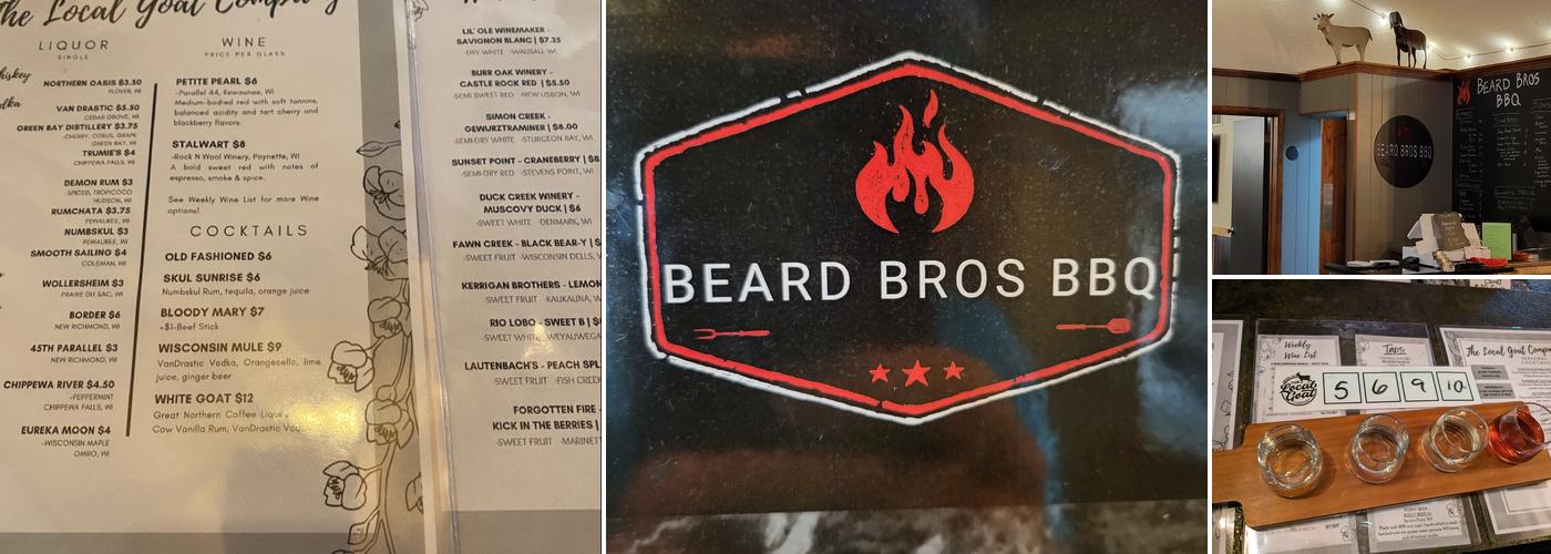 The Local Goat Company Menu