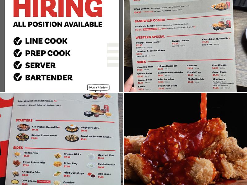 bb.q Chicken Virginia Square Menu