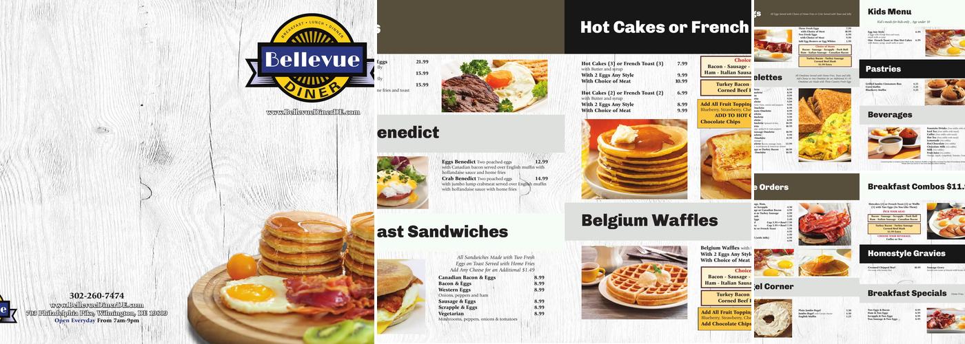 Bellevue Diner Menu