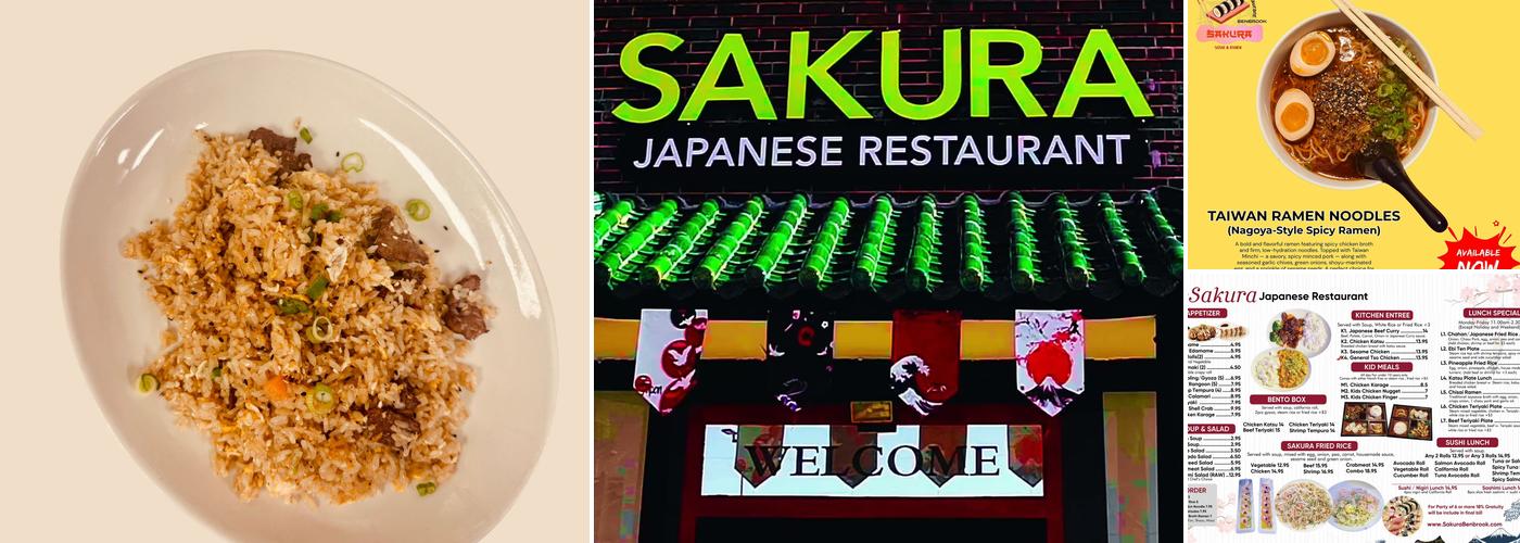 Sakura Restaurant Benbrook 🌸 Menu