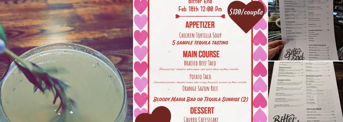 Bitter End Menu
