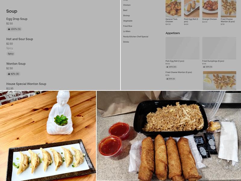 PANDA KITCHEN Menu