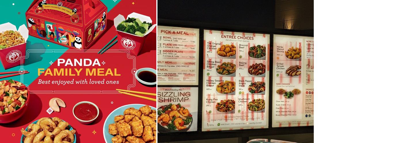 Panda Express Menu