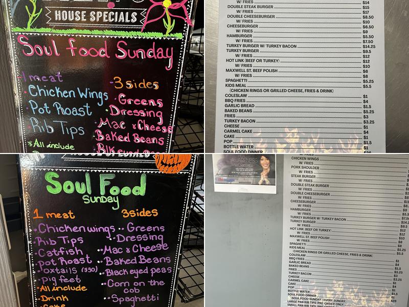 Southern Smoke BBQ Pit Menu