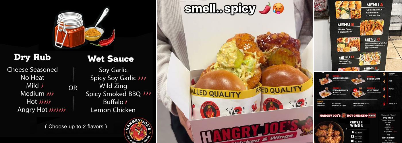 Hangry Joe's Hot Chicken Menu