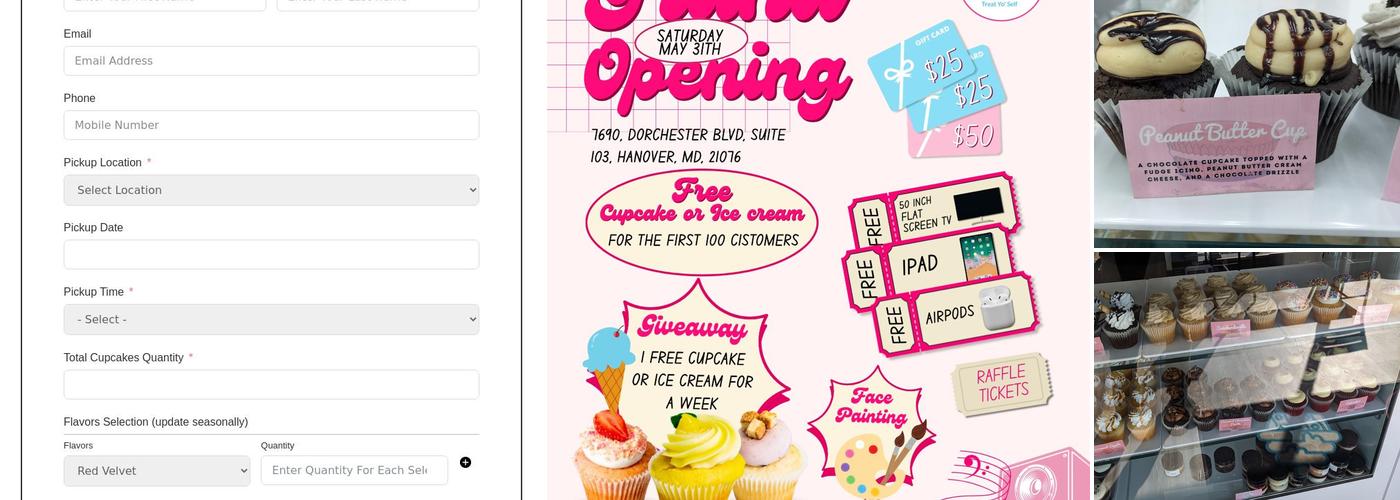 Lil’ Cakes & Creamery Menu