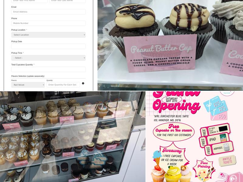 Lil’ Cakes & Creamery Menu