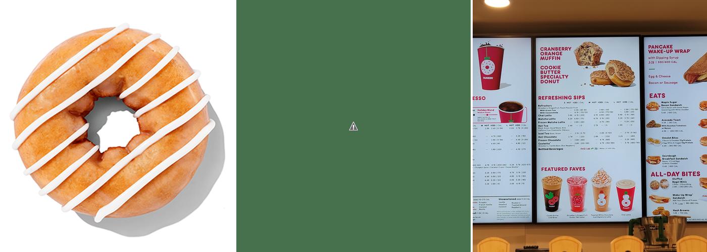 Dunkin' Menu