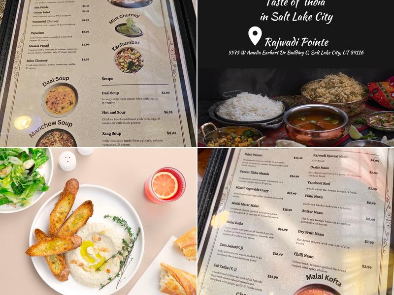 Rajwadi Pointe Menu