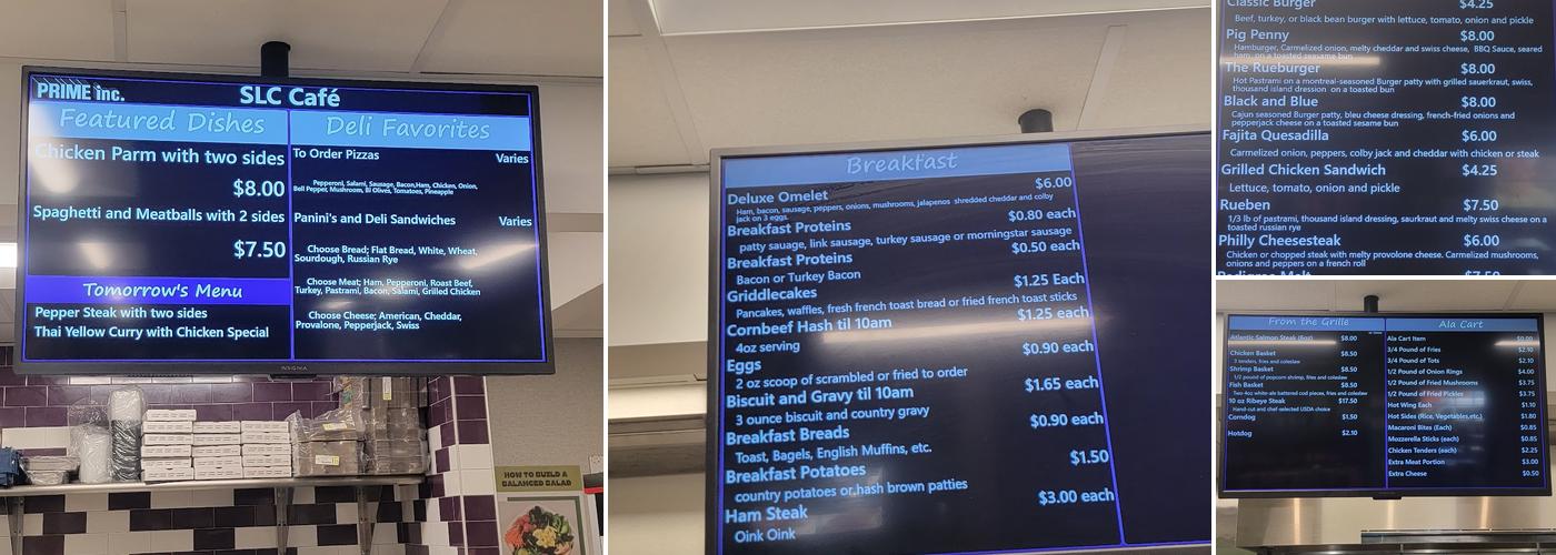 North Star Grille Menu