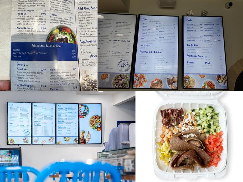 The Hungry Greek Menu