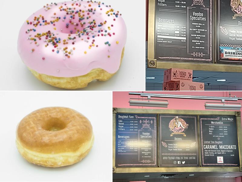 Voodoo Doughnut Menu