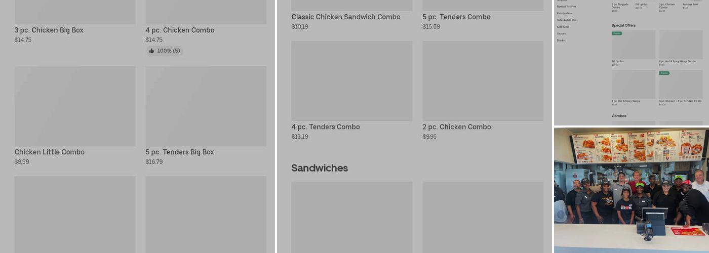 KFC Menu