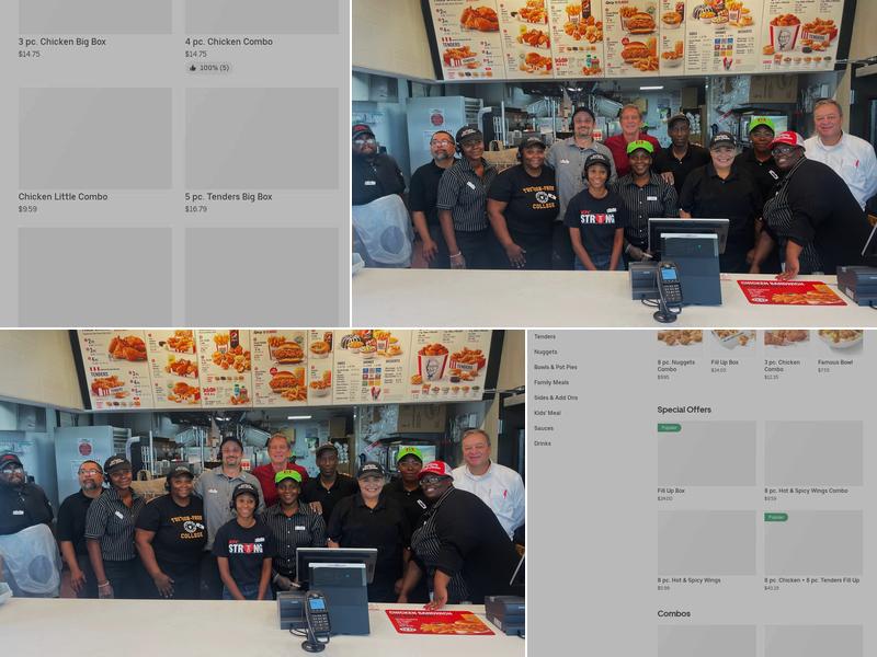 KFC Menu