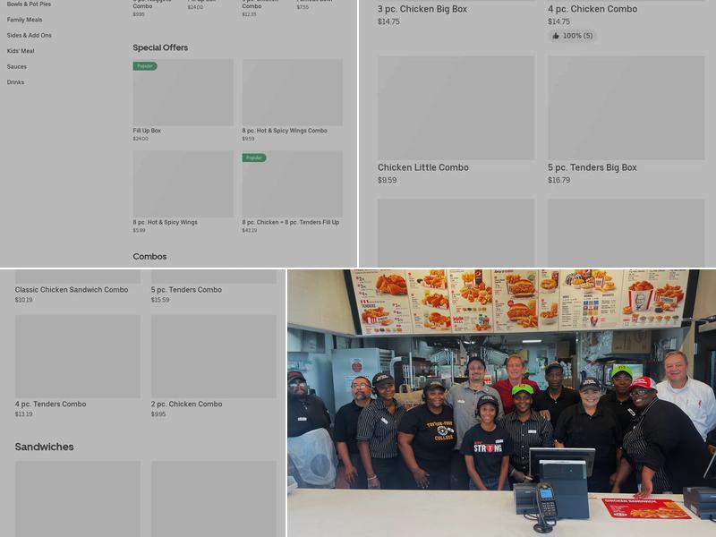 KFC Menu