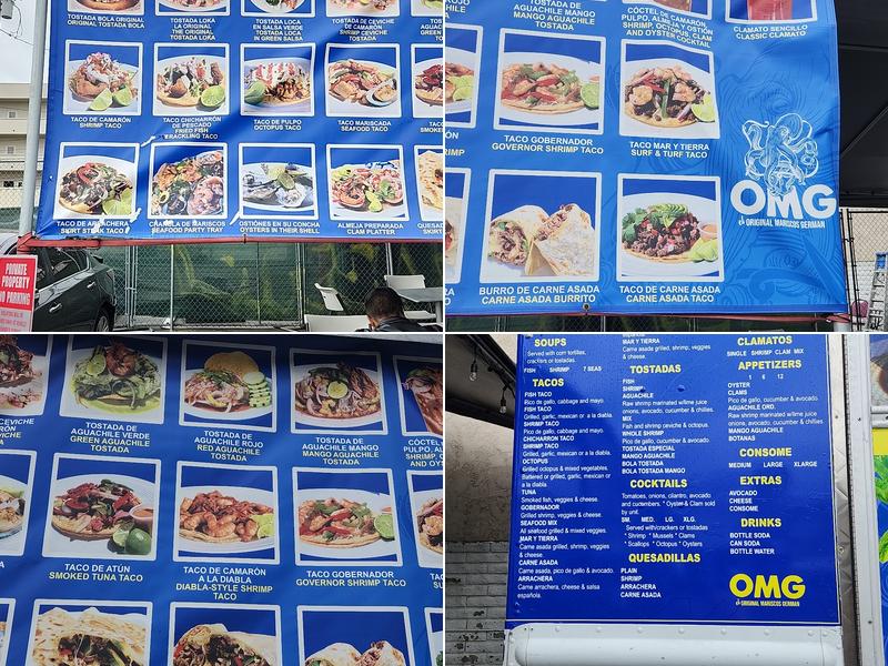 Mariscos Alex / OMG Menu