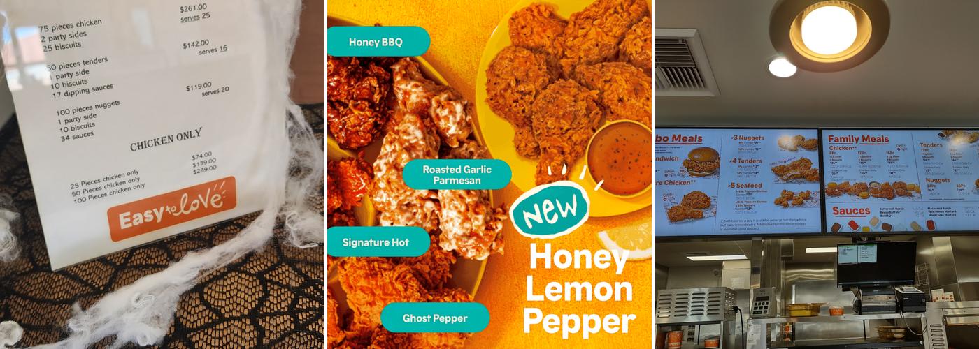 Popeyes Louisiana Kitchen Menu