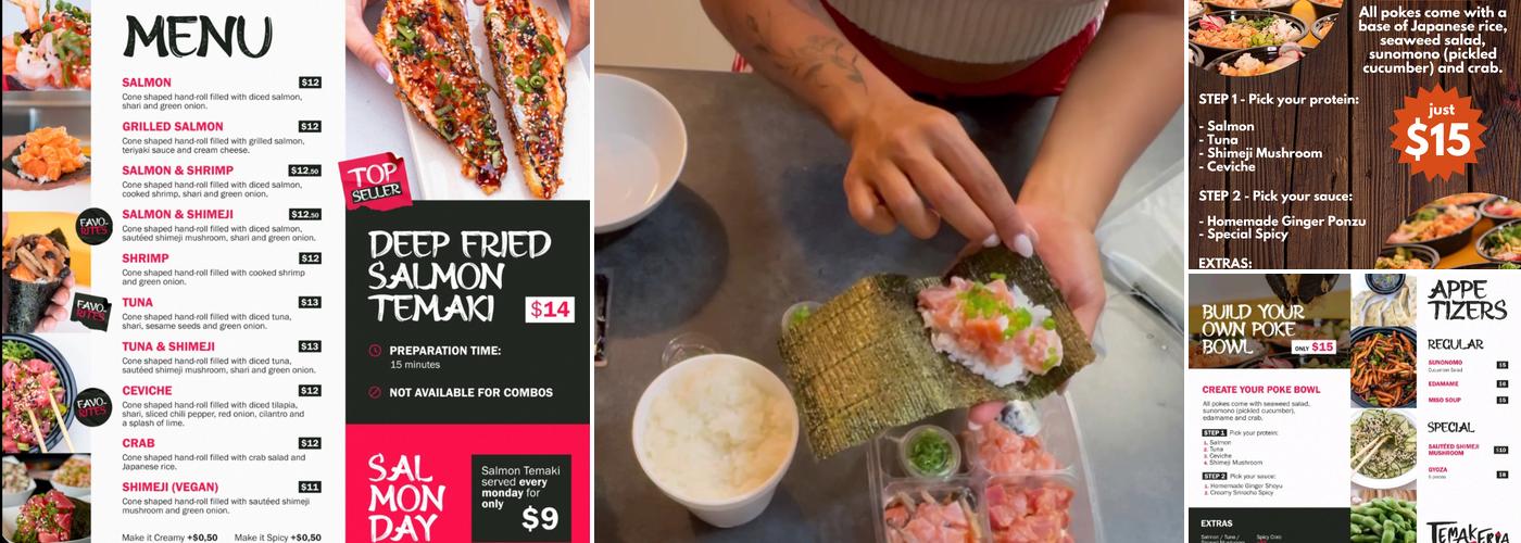 Temakeria San Diego Menu