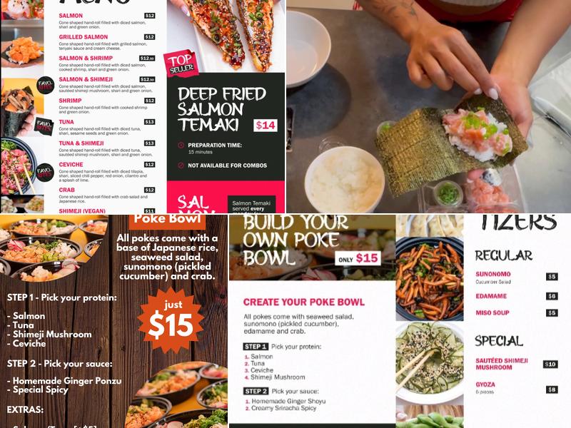 Temakeria San Diego Menu