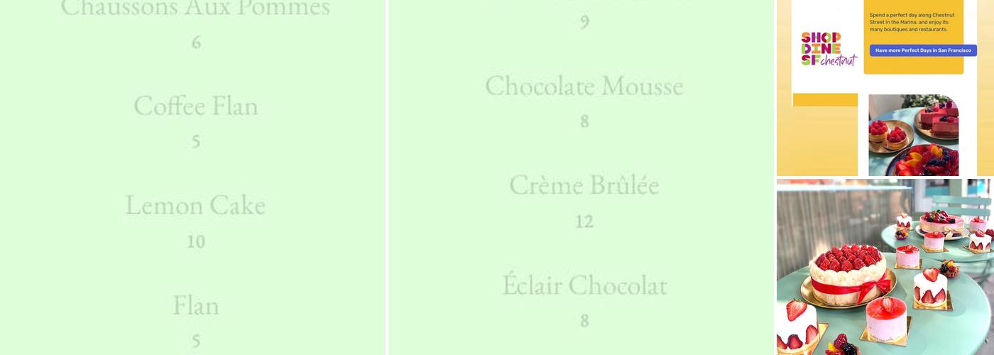 Boho Petite Menu