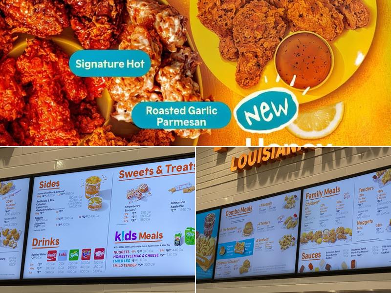 Popeyes Louisiana Kitchen Menu