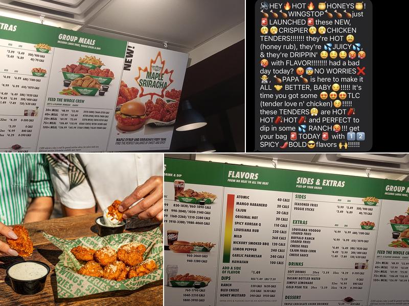 Wingstop Menu
