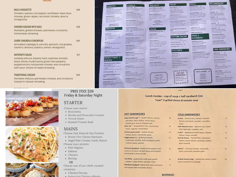 RAFAEL'S KITCHEN Menu