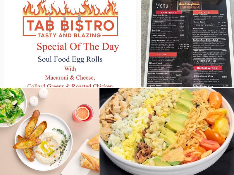 TAB Bistro Menu