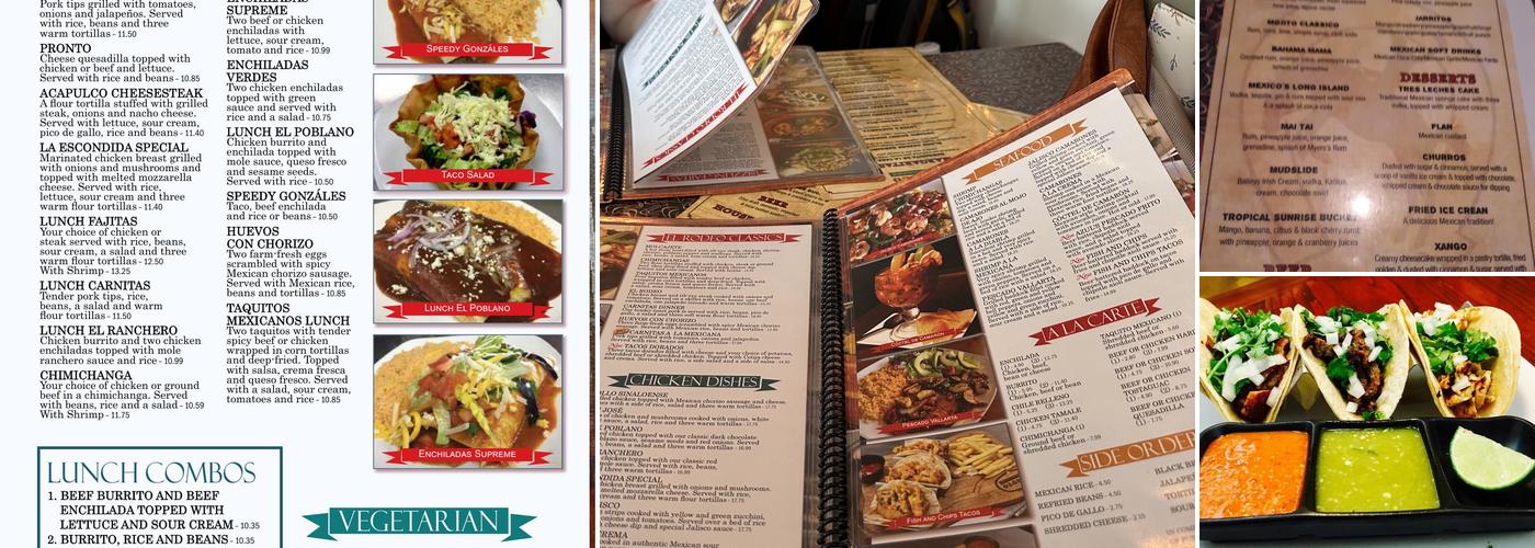 El Rodeo Menu
