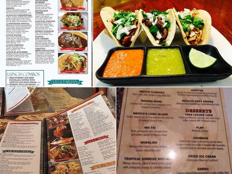 El Rodeo Menu