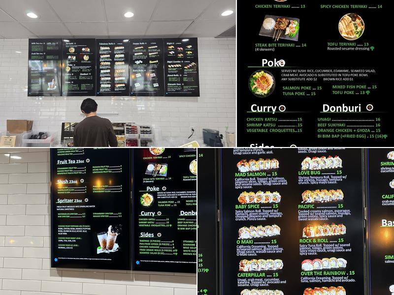 O Maki Rolls + Teriyaki (N. Capitol Hill) Menu