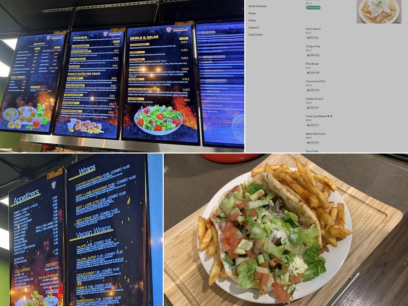 Shawarma Time Menu