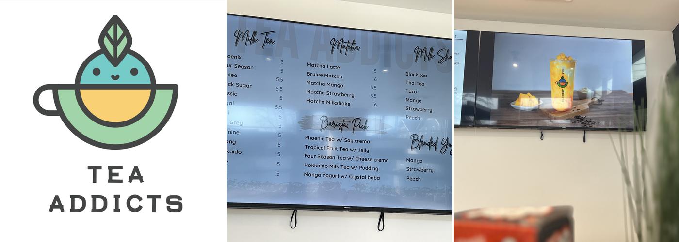 Tea Addicts Menu