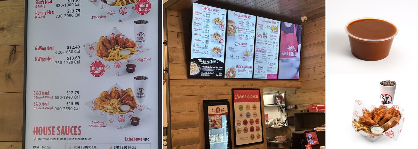 Slim Chicken Menu