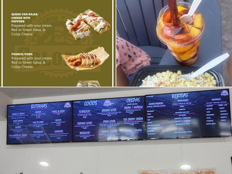 Colosos Menu