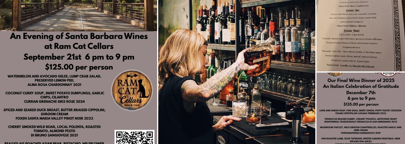 Ram Cat Cellars Menu