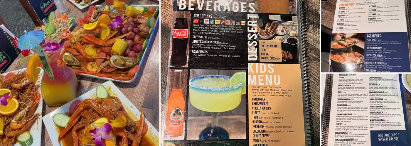 La Plaza Fiesta Menu