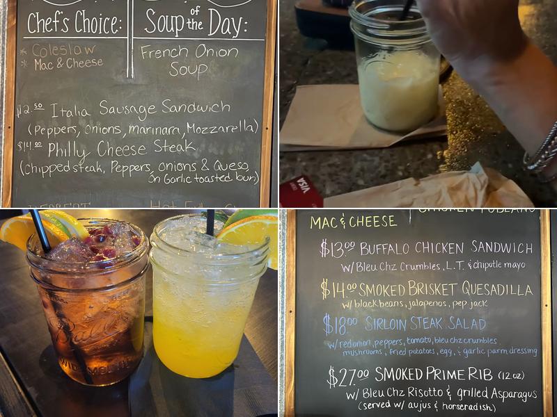 Steele Mill Menu