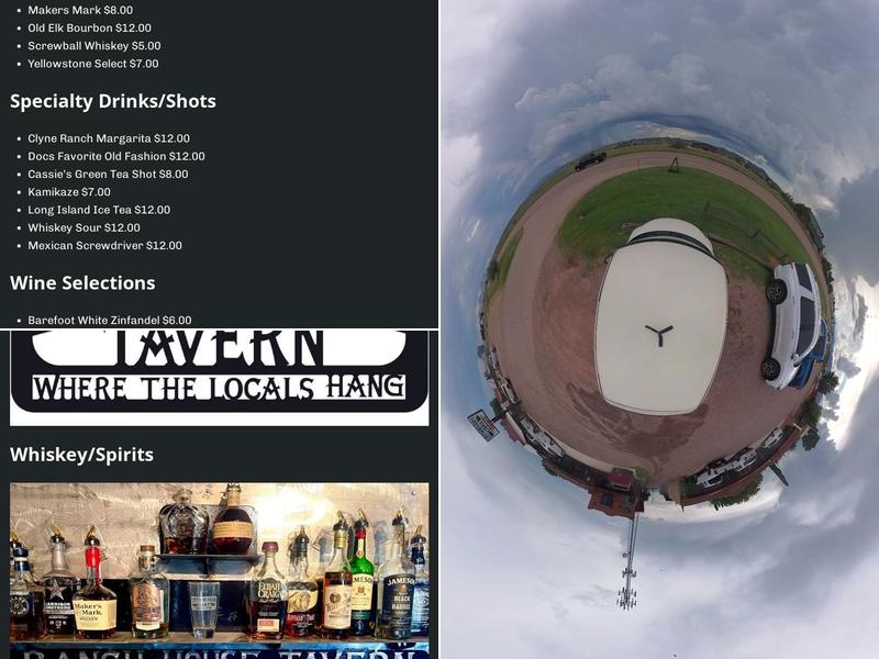 Ranch House Tavern Menu