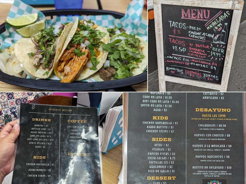Las Flores Mexican Menu