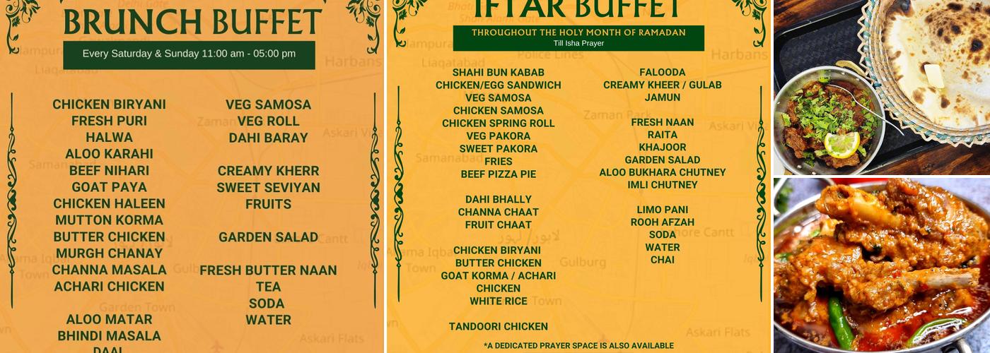 Biryani Stop Menu