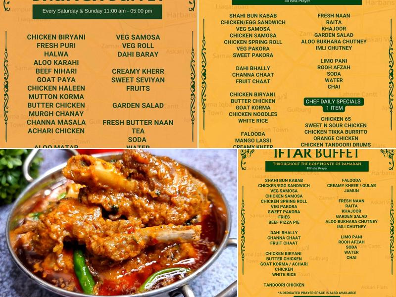 Biryani Stop Menu